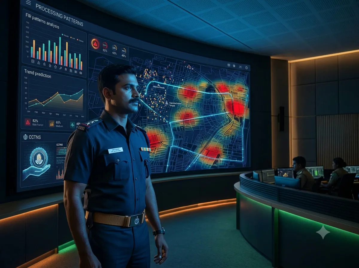 AI Predictive Policing Smart Police Station India