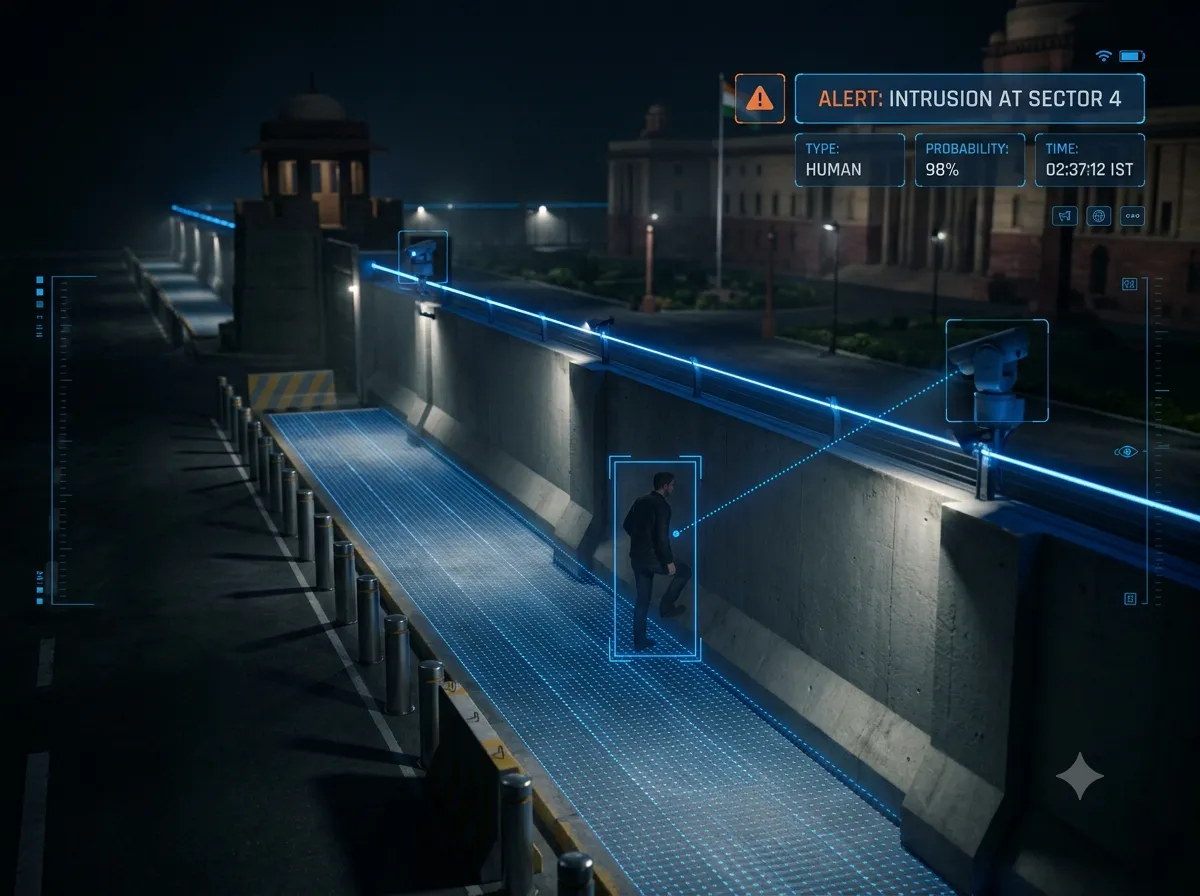 AI Perimeter Security Intrusion Detection