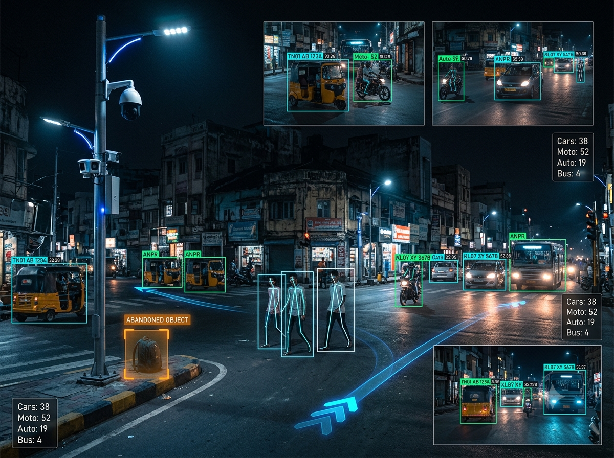 AI Urban Surveillance Video Analytics